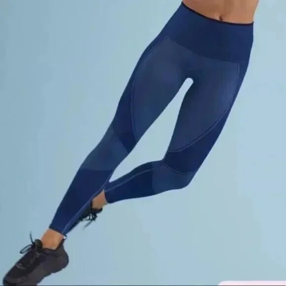 ThirdLove Pants - New ThirdLove Flex Legging Seamless Compression High Waist Stellar Blue Med